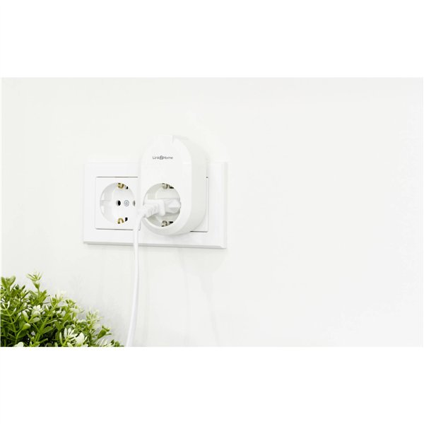 REV Link2Home presa & Timer bianco