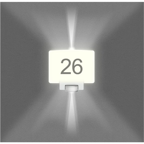 REV Link2Home LED lampada numero civico 10W bianco