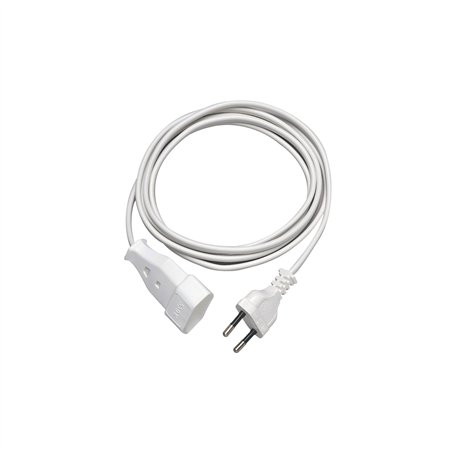REV prolunga presa euro 5,0 m bianco