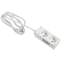 REV Presa multipla BiniPlus 6 prese, bianco