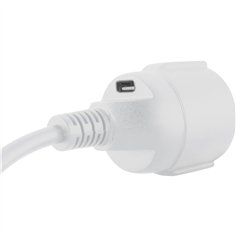 REV Safety Extension Cable 3m with USB, white  0016700114 2