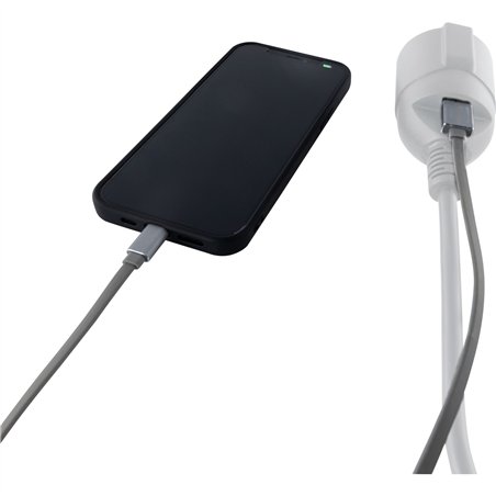 REV Safety Extension Cable 3m with USB, white  0016700114