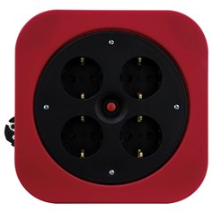 REV Kabelbox S S-Box rosso 10m