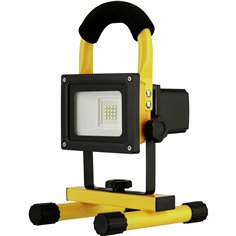 REV LED Akkustrahler SPOT 20 mit Ständer schwarz-gelb 2707212060