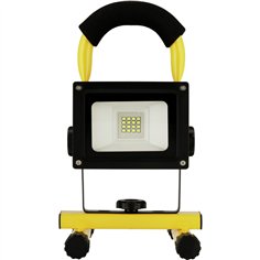 REV LED Akkustrahler SPOT 20 mit Ständer schwarz-gelb 2707212060 2