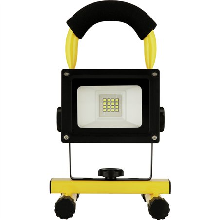 REV LED Akkustrahler SPOT 20 mit Ständer schwarz-gelb 2707212060