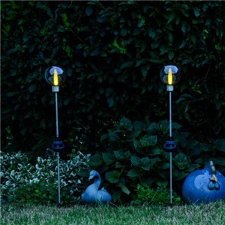 1x2 REV Solar Stangen mit Kugeln 6h Leuchtdauer, IP44  2920010050