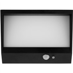 REV LED Solar Wandl.Lumus 110lm Alu schw.m.Bewegungsm.2022001300 2