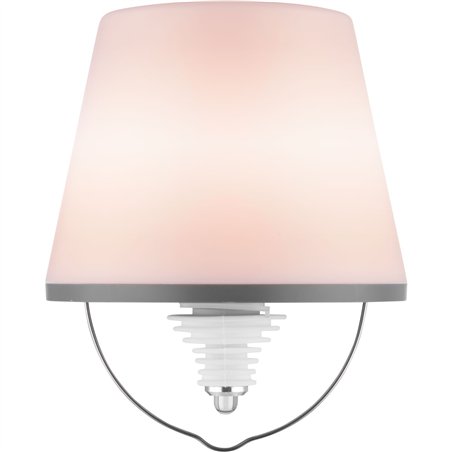 REV LED lampada bottiglia con b. Lamprusco Flame bianco/caldo