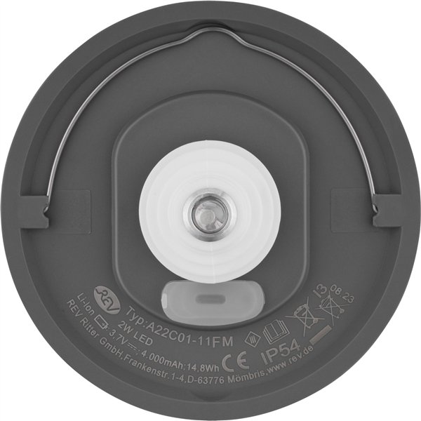 REV LED lampada bottiglia con b. Lamprusco Flame bianco/caldo