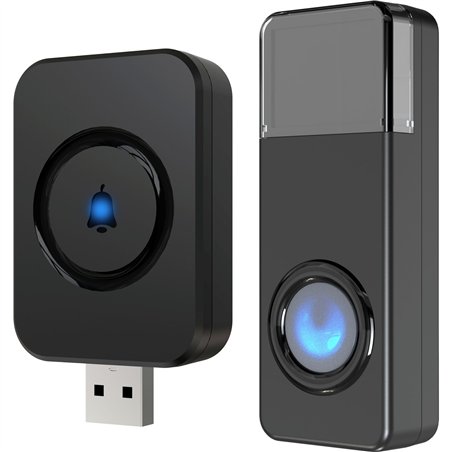 REV Orchestra Funk-Gong für USB-Steckdose 100m schw.82160512