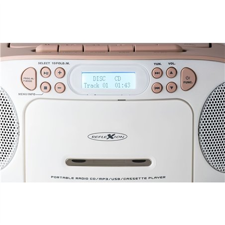 Reflexion RCR2260DAB bianco/rosa