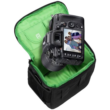 Rivacase 7420 Green Mantis borsa fotocamera DSLR nero