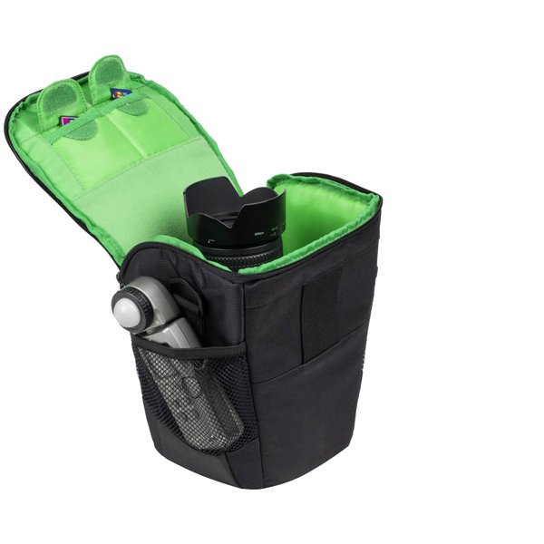 Rivacase 7440 Green Mantis borsa fotocamera DSLR nero