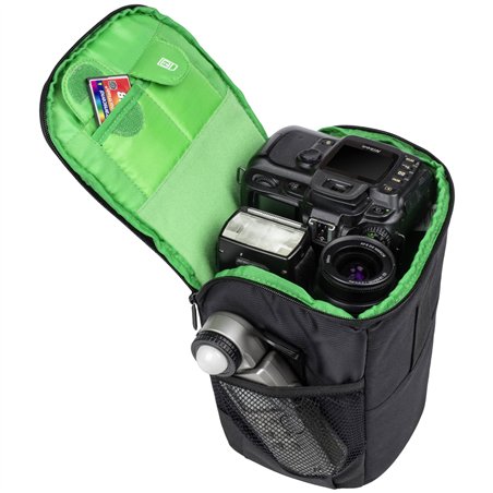 Rivacase 7440 Green Mantis borsa fotocamera DSLR nero