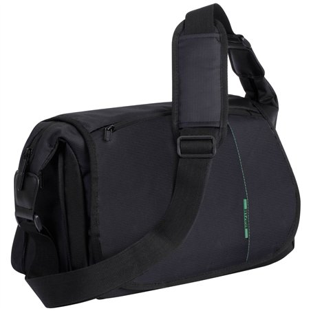 Rivacase 7450 Green Mantis borsa per fotocamera DSLR nero