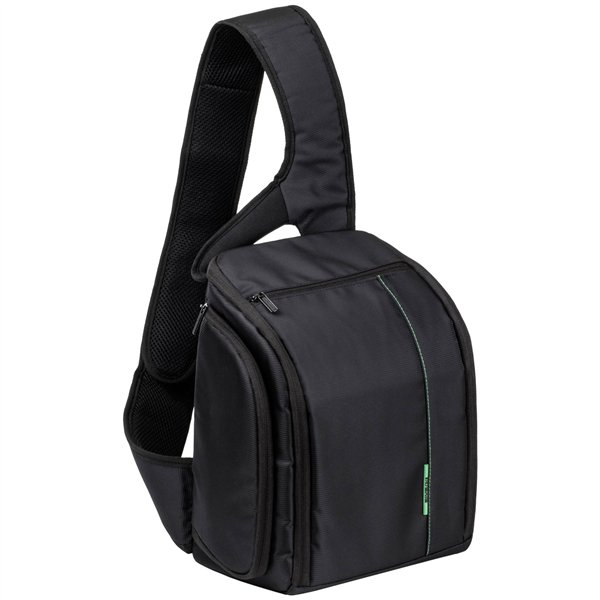 Rivacase 7470 Green Mantis borsa a tracolla DSLR nero