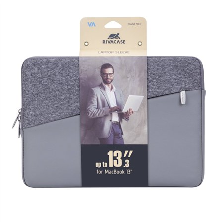 Rivacase 7903 Egmont custodia laptop 13.3  grigio