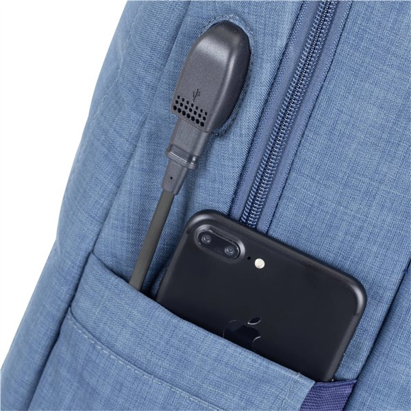 Rivacase 8365 Biscayne zaino per laptop 17.3  blu