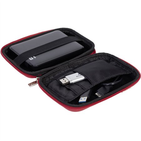 Rivacase 9101 Davos HDD borsa 2,5  rosso