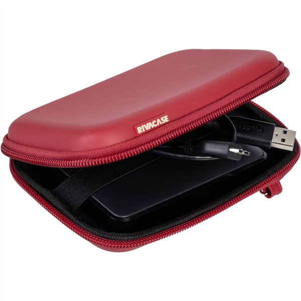 Rivacase 9101 Davos HDD borsa 2,5  rosso