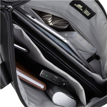 Rivacase 8920 Orly borsa da laptop 13.3  nero