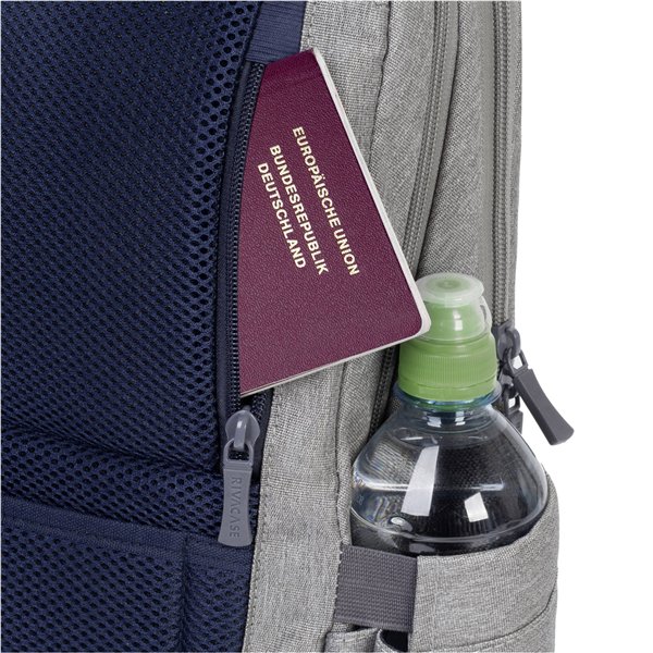 Rivacase 7760 Suzuka ECO zaino laptop 15.6  grigio