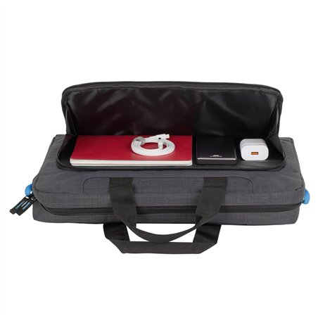 Rivacase 8058 Regent borsa 17.3  nero con mouse wireless
