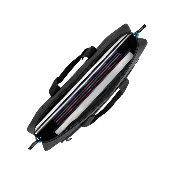 Rivacase 8058 Regent borsa 17.3  nero con mouse wireless