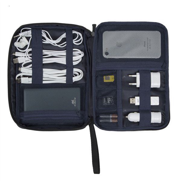RIVACASE 5632 Travel Organizer nero