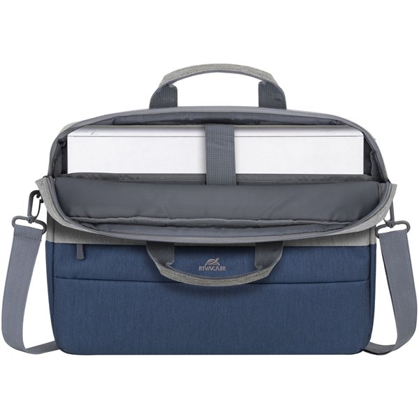Rivacase 7532 Prater borsa laptop 15,6  grigio/blu