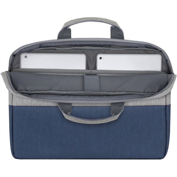 Rivacase 7532 Prater borsa laptop 15,6  grigio/blu
