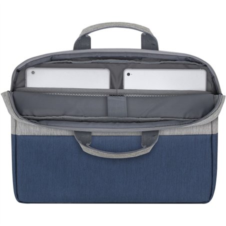 Rivacase 7532 Prater borsa laptop 15,6  grigio/blu