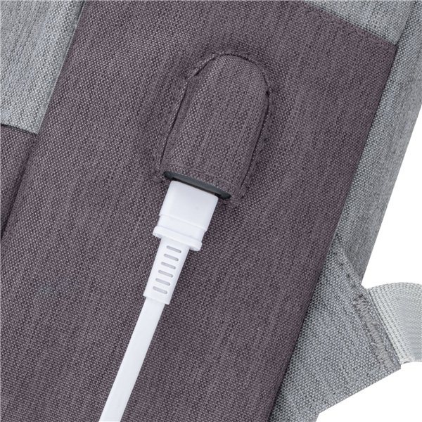 RIVACASE 7562 Prater zaino laptop 15.6  grigio
