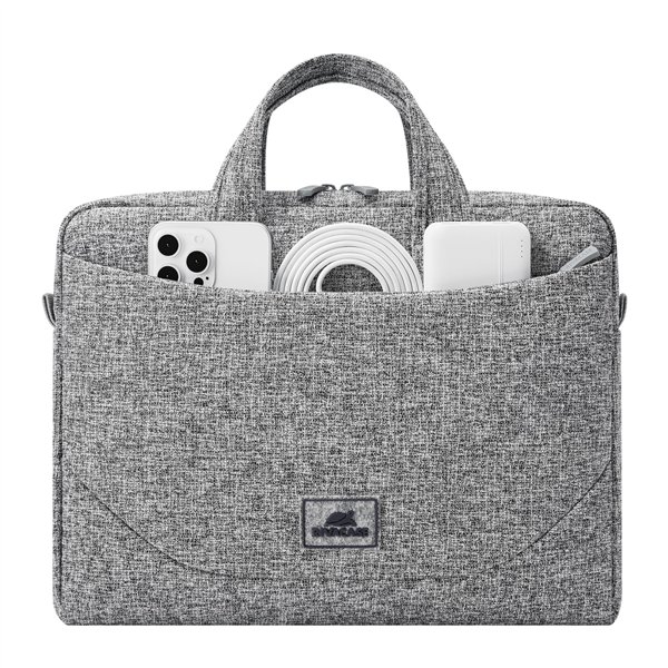 Rivacase 7921 Anvik borsa laptop 14  grigio chiaro