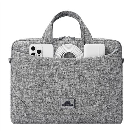 Rivacase 7921 Anvik borsa laptop 14  grigio chiaro