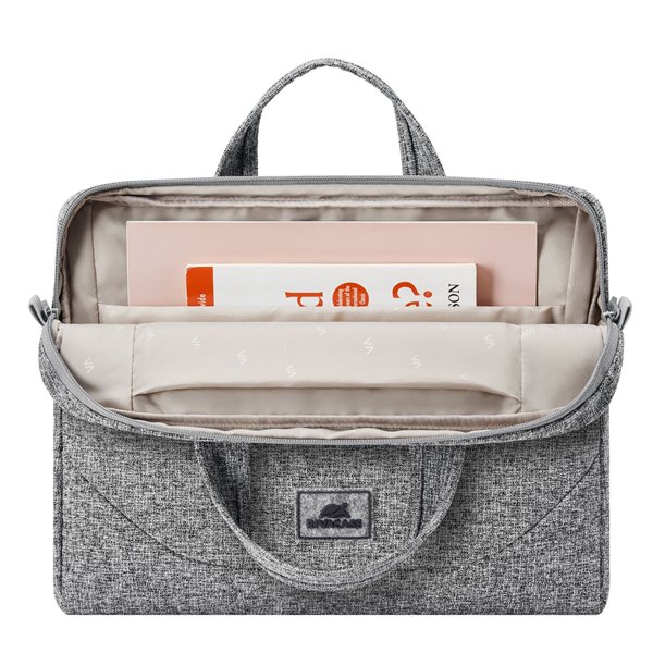 Rivacase 7921 Anvik borsa laptop 14  grigio chiaro