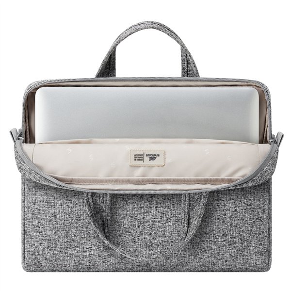 Rivacase 7921 Anvik borsa laptop 14  grigio chiaro