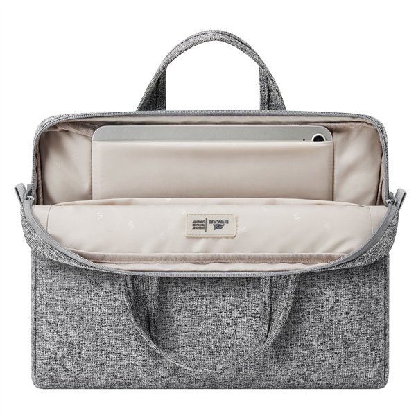 Rivacase 7921 Anvik borsa laptop 14  grigio chiaro