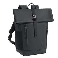 Rivacase 7826 Eden Rucksack 14  ECO schwarz roll-top