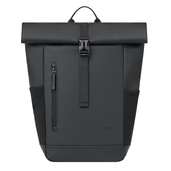 Rivacase 7826 Eden Rucksack 14  ECO schwarz roll-top