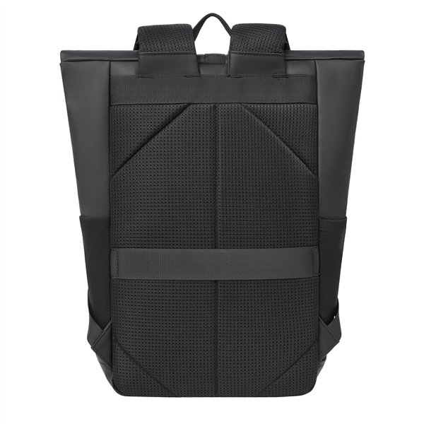 Rivacase 7826 Eden Rucksack 14  ECO schwarz roll-top