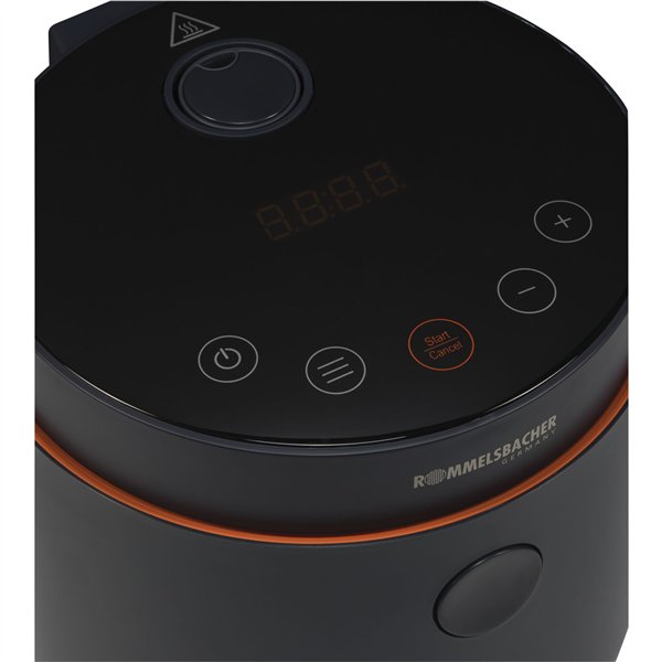 Rommelsbacher MRK 500 cuociriso / pasta vapore grigio