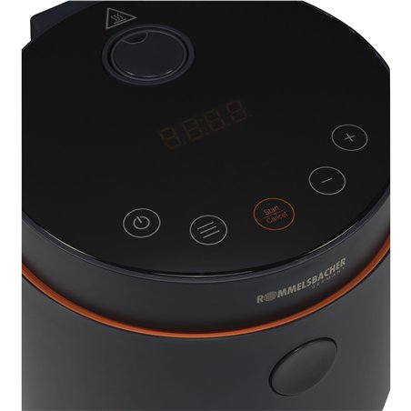 Rommelsbacher MRK 500 cuociriso / pasta vapore grigio