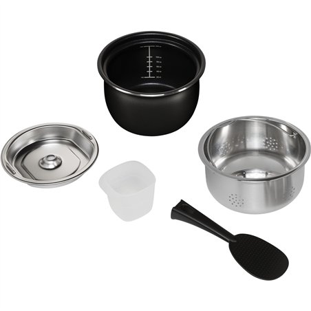 Rommelsbacher MRK 500 cuociriso / pasta vapore grigio