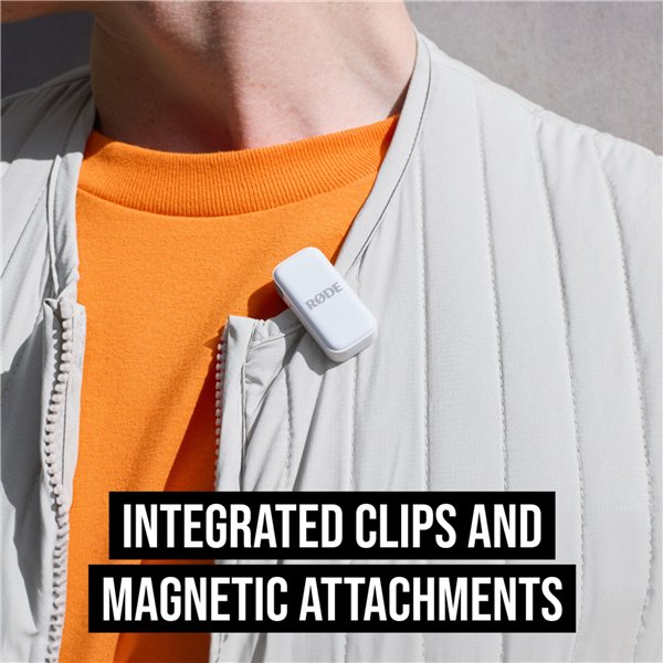 Rode Wireless Micro bianco