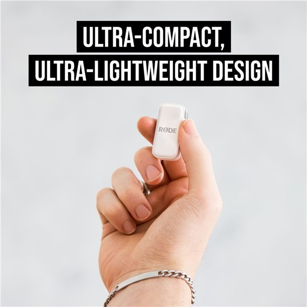 Rode Wireless Micro bianco