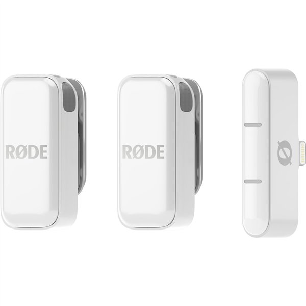 Rode Wireless Micro Lightning bianco