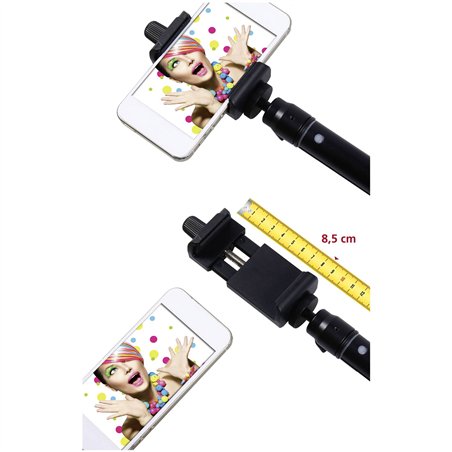 Rollei Selfie Clip Smartphone supporto nero