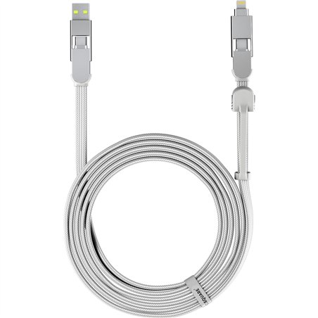 Rolling Square inCharge XL cavo 3m bianco